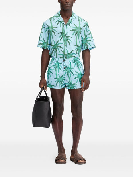 JACQUEMUS Swim Shorts In Clear Blue