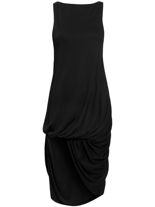 JACQUEMUS Peplo Mini Dress In Black