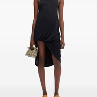 JACQUEMUS Peplo Mini Dress In Black
