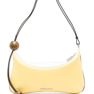 JACQUEMUS The Bisou Perle Shoulder Bag In Yellow