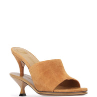 JACQUEMUS Les Double Mules In Camel