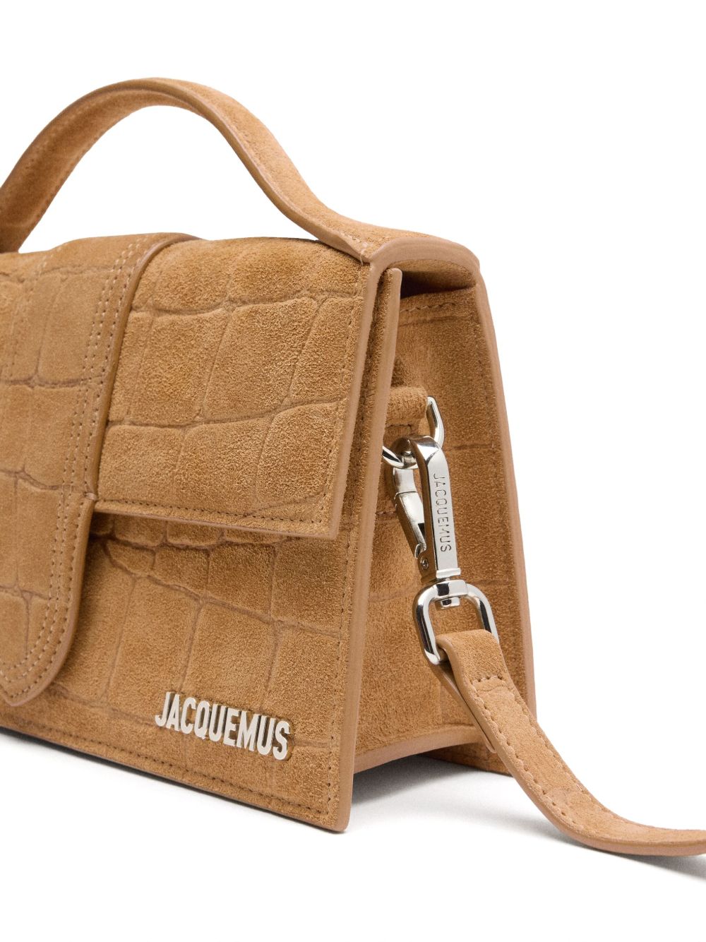 JACQUEMUS Le Grand Bambino Shoulder Bag In Camel