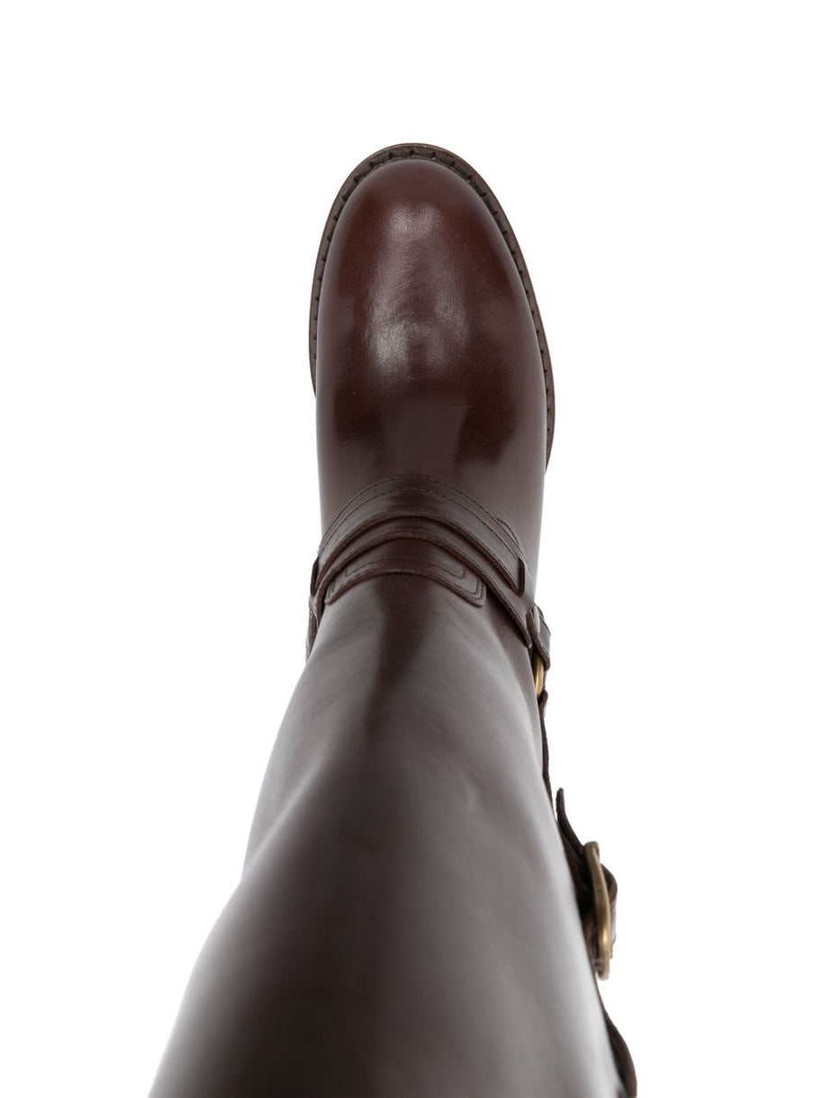 Isabel Marant Heiko Leather Boots - Brown