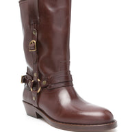 Isabel Marant Heiko Leather Boots - Brown