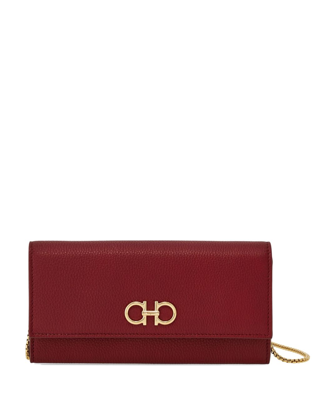 Ferragamo Clutch With Chain Strap