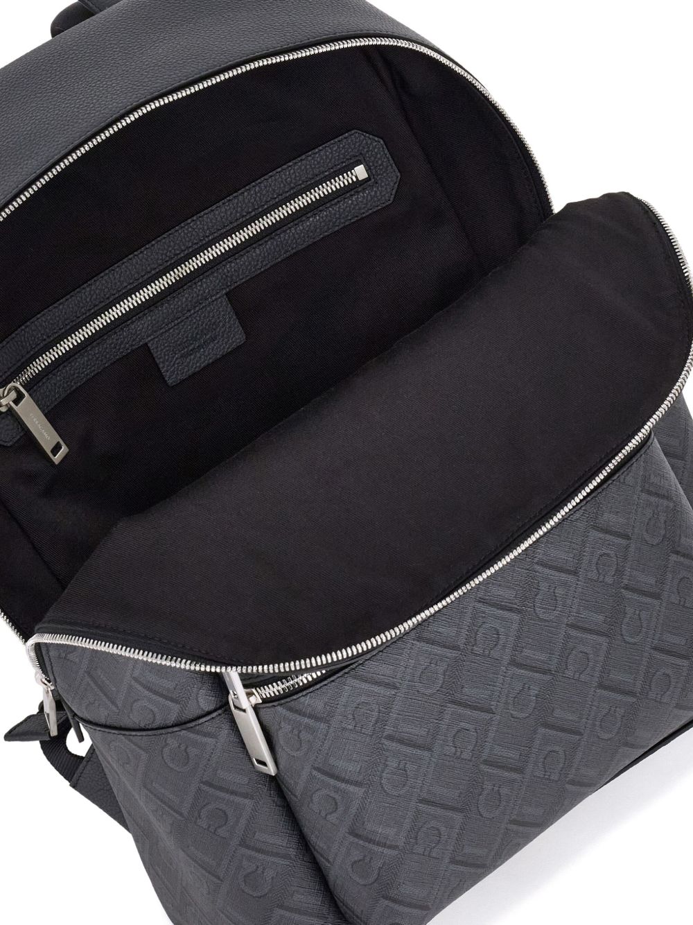 Ferragamo Backpack In Black