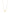 Ferragamo Vara Bow Necklace in Gold