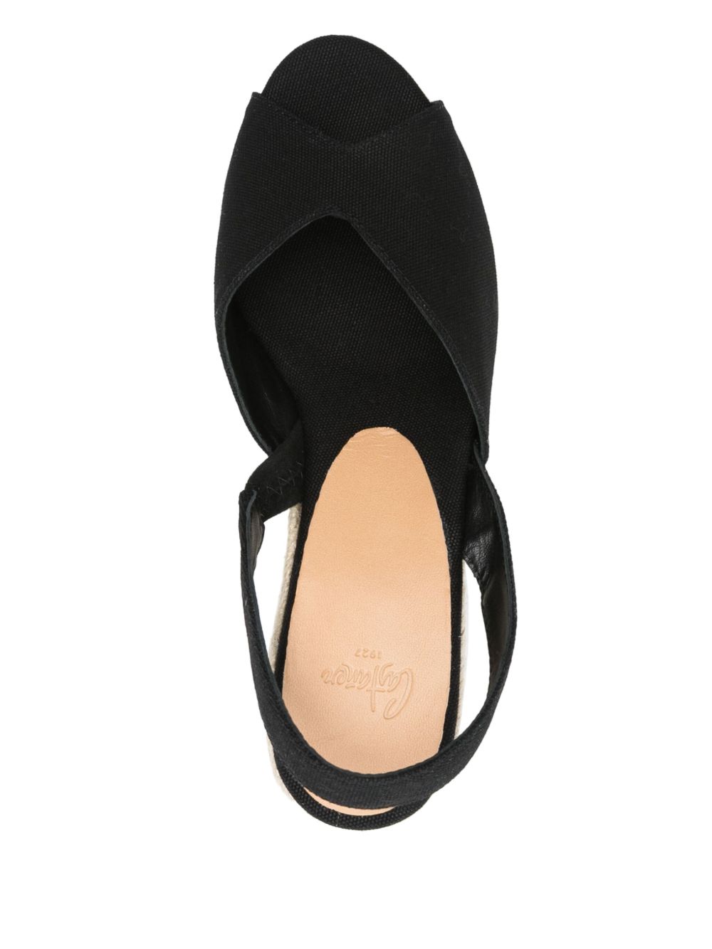 Castaner Espadrille Sandals In Black