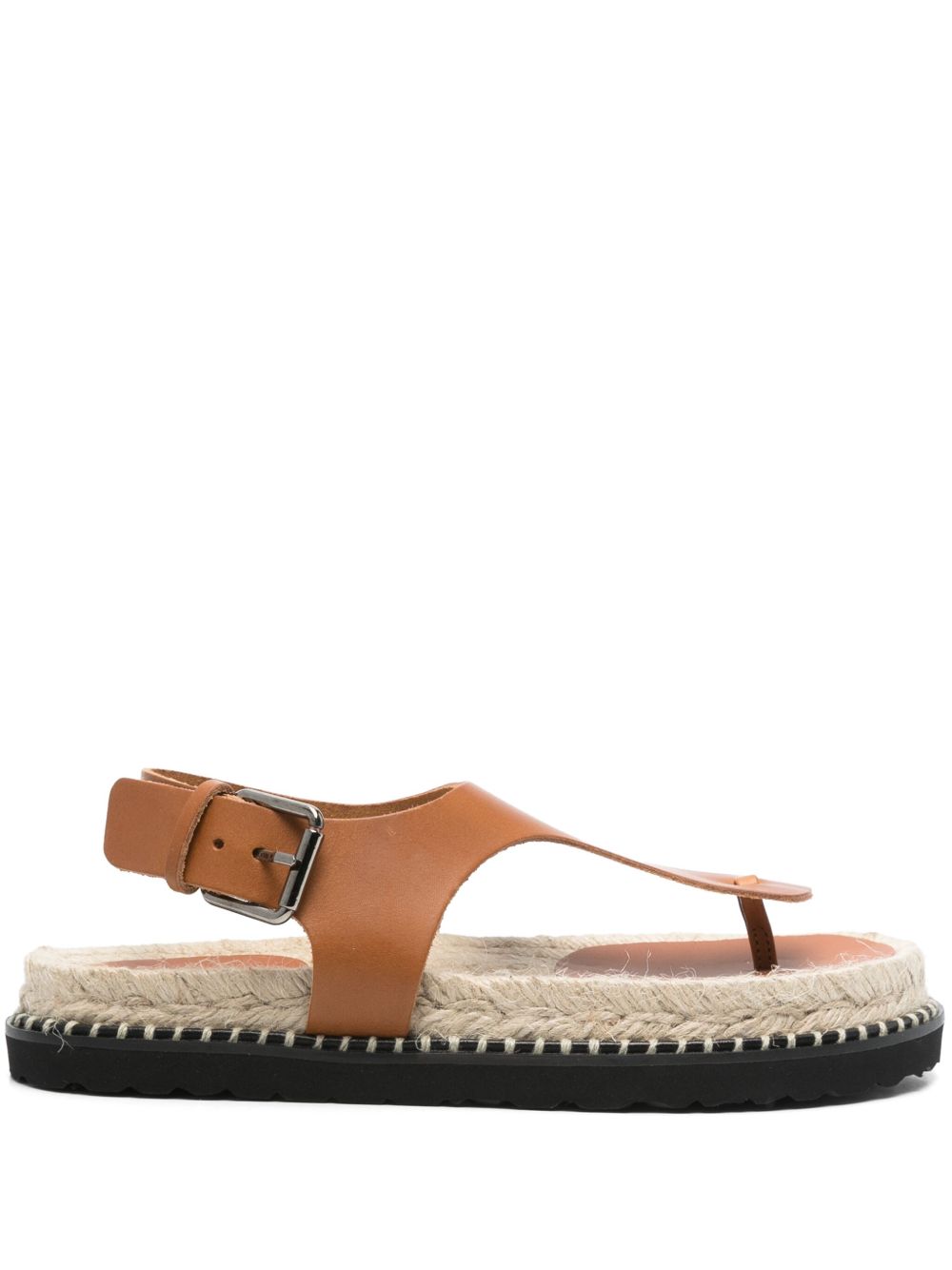 Castaner Leather Sandals In Brown