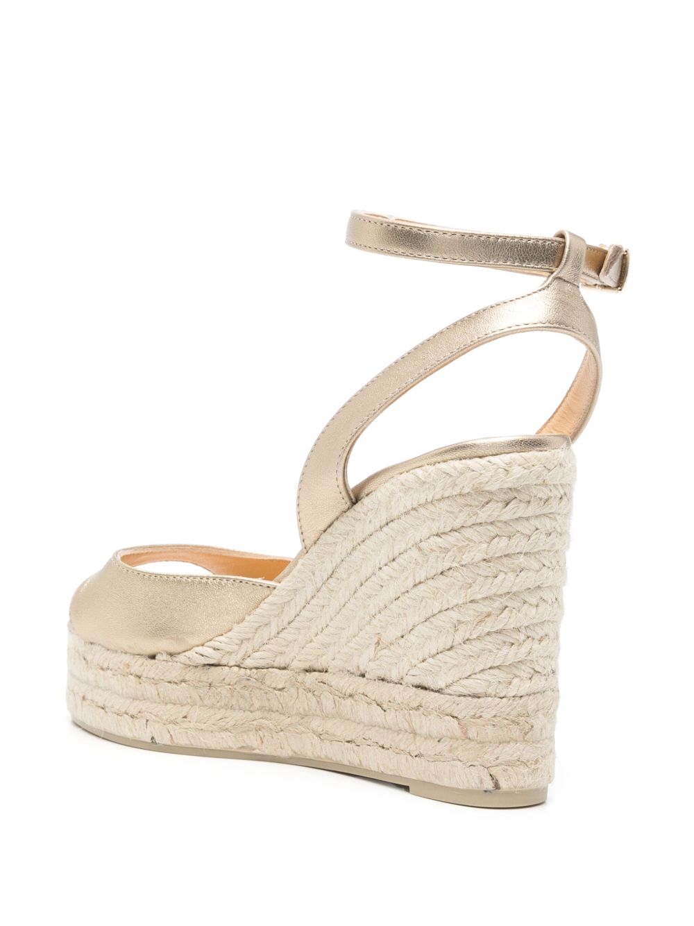 Castaner Espadrille Sandals In Gold