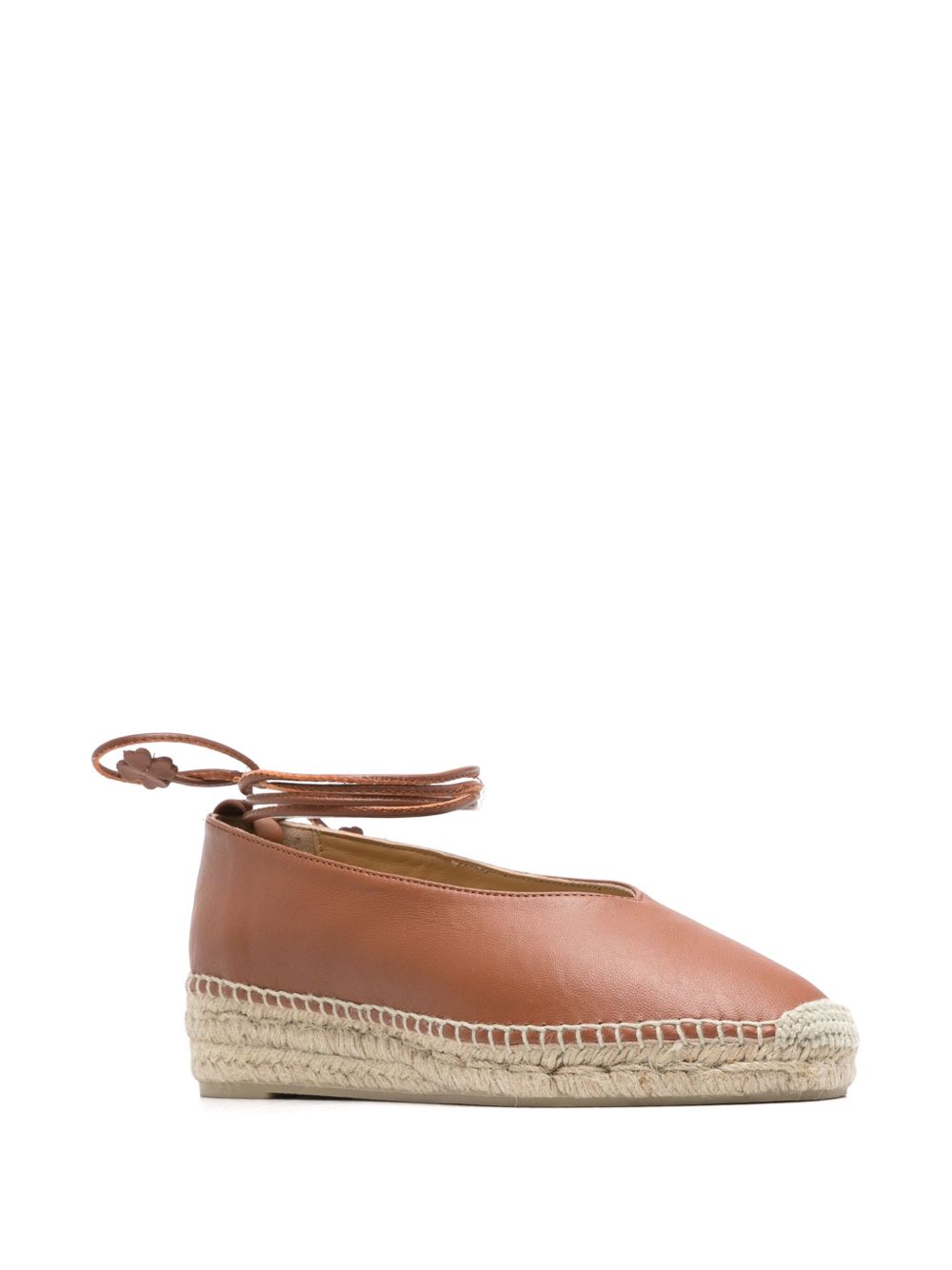 Castaner Espadrille Flats In Brown