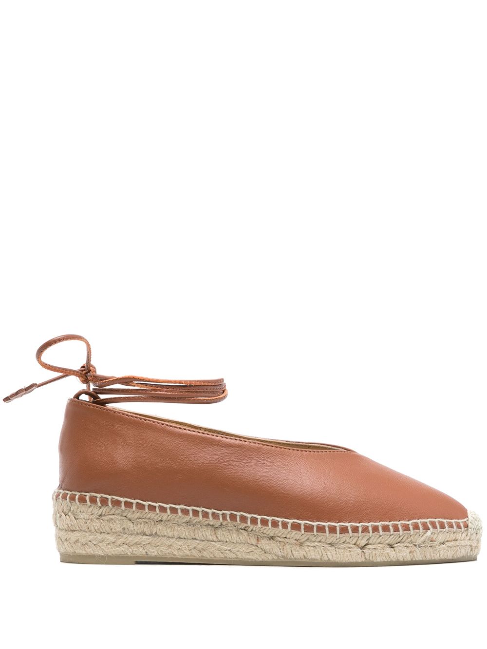 Castaner Espadrille Flats In Brown