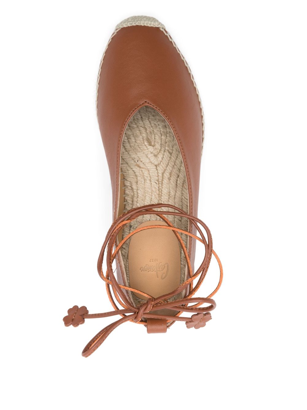 Castaner Espadrille Flats In Brown