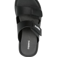 Coperni Platform Slide Sandals In Black