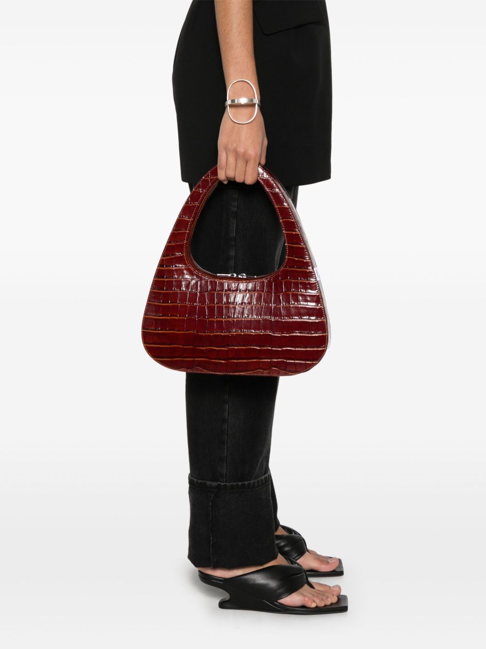 Coperni Swipe Handbag In Brown