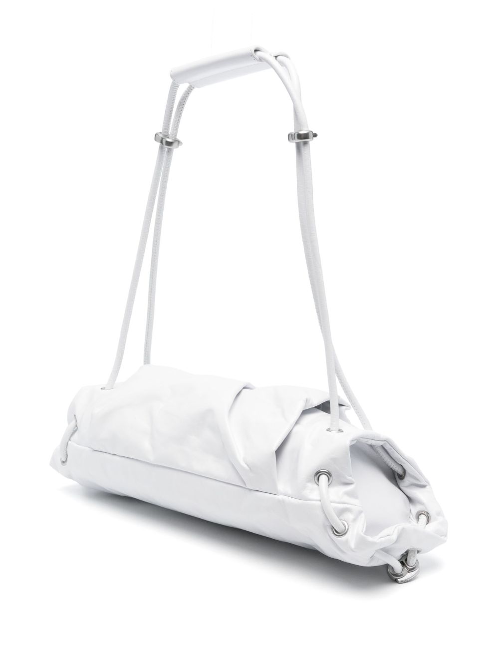 Diesel Scrunch-D Shoulder Bag In White