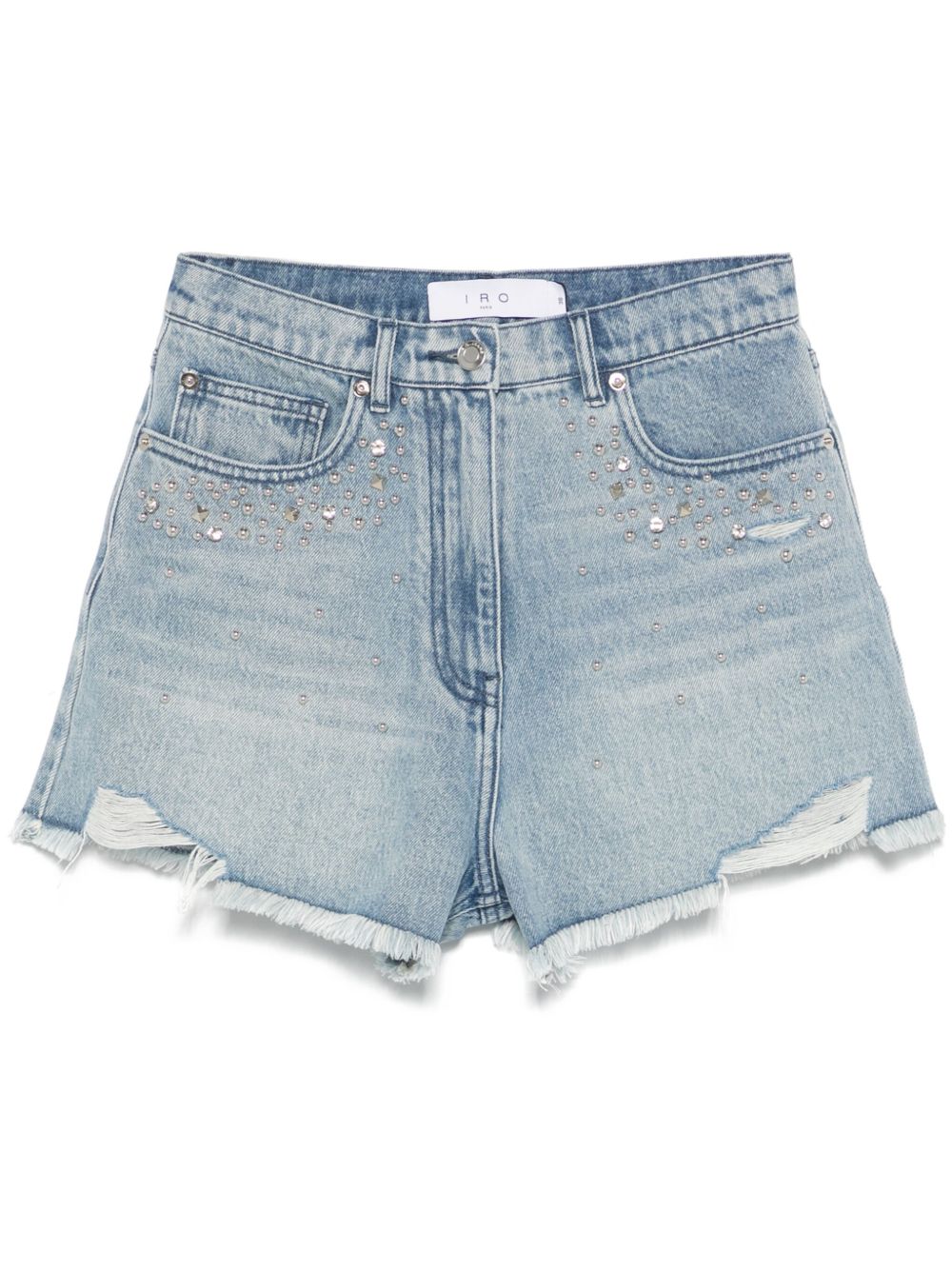 Iro Denim Shorts In Blue