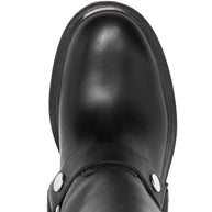 Golden Goose Leather Boots In Black