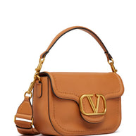 Valentino Garavani Alltime Leather Shoulder Bag