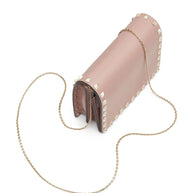 Valentino Garavani Rockstud Leather Mini Bag - Powder