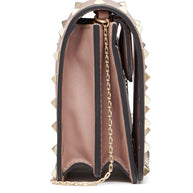 Valentino Garavani Rockstud Leather Mini Bag - Powder