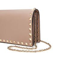 Valentino Garavani Rockstud Leather Mini Bag - Powder