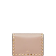 Valentino Garavani Rockstud Leather Mini Bag - Powder