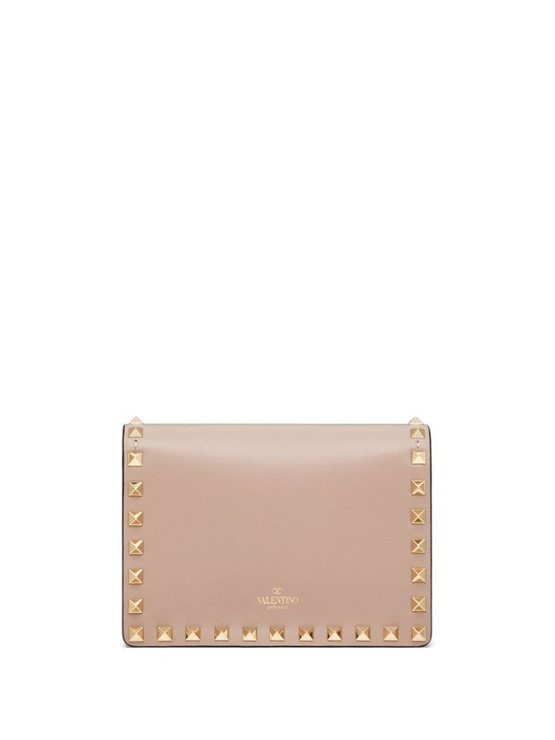 Valentino Garavani Rockstud Leather Mini Bag - Powder