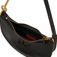 Valentino Garavani VLogo Signature Hobo Mini Bag  - Black