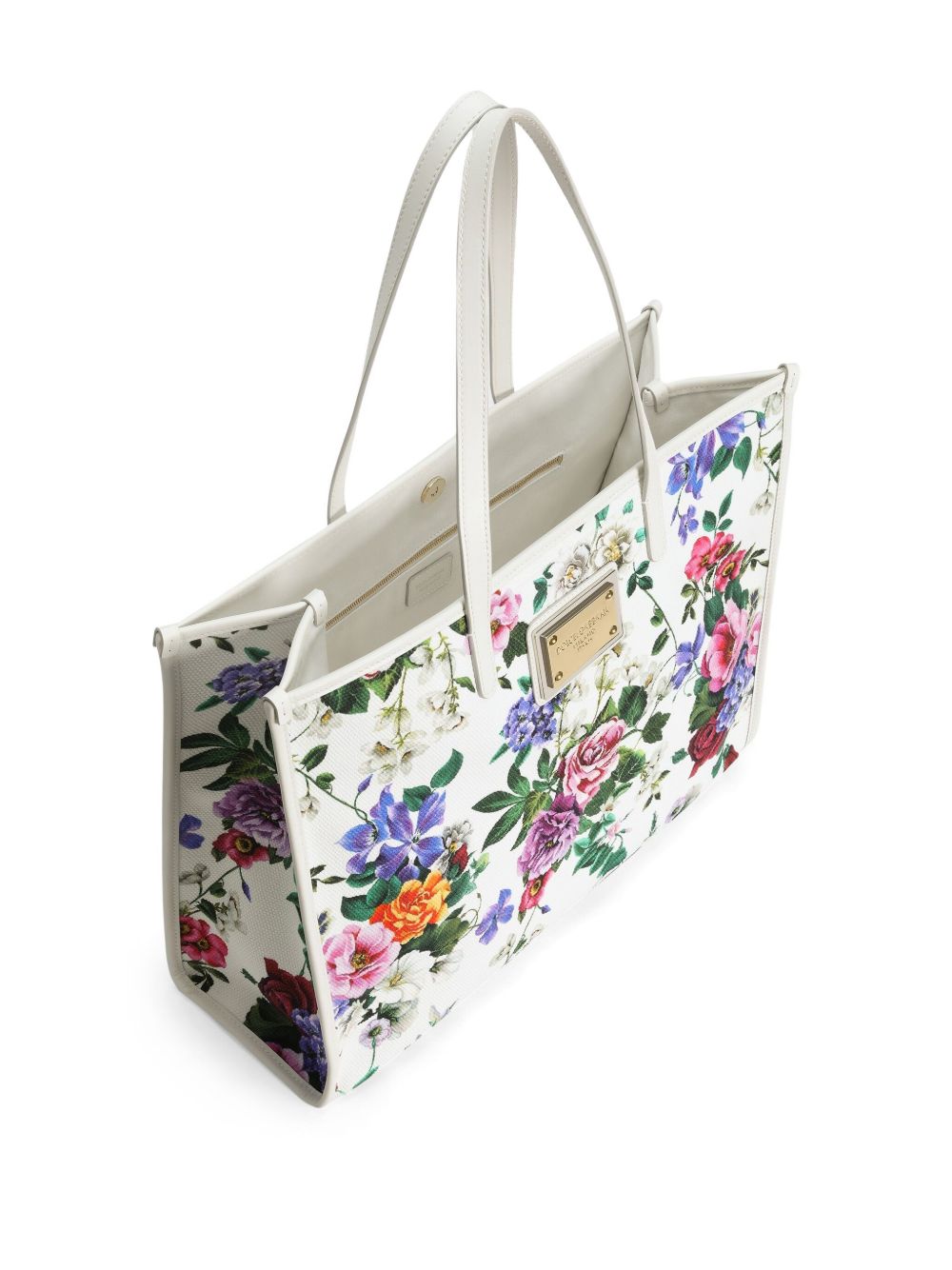 Dolce & Gabbana Floral Print Large Shopper Bag