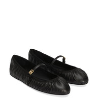 Dolce & Gabbana Nappa Leather Ballet Flats