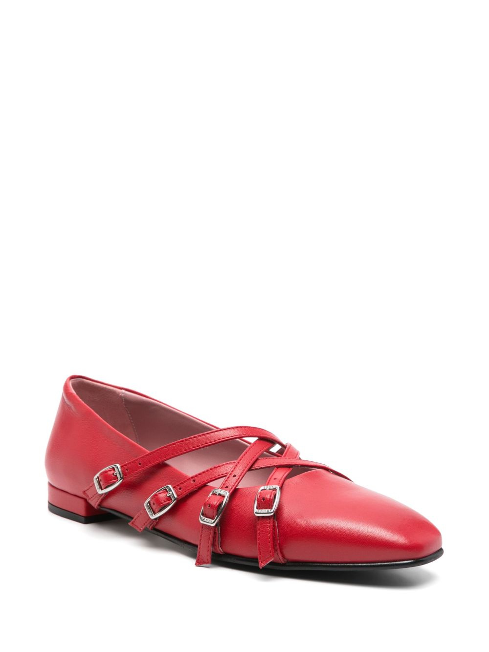 CAREL PARIS Eloise Ballet Flats In Red