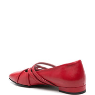 CAREL PARIS Eloise Ballet Flats In Red