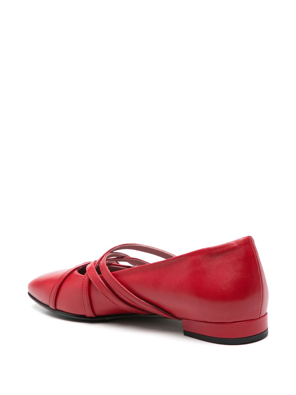 CAREL PARIS Eloise Ballet Flats In Red
