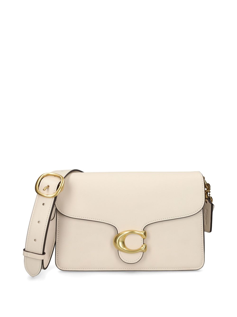 Coach Chain Tabby Shoulder Bag In White