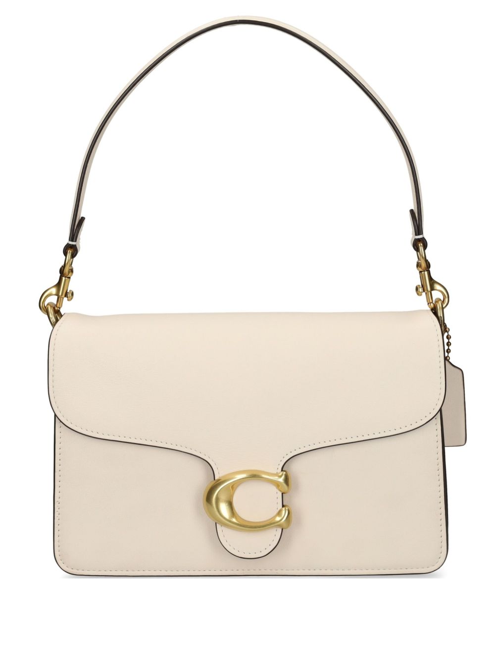 Coach Chain Tabby Shoulder Bag In White