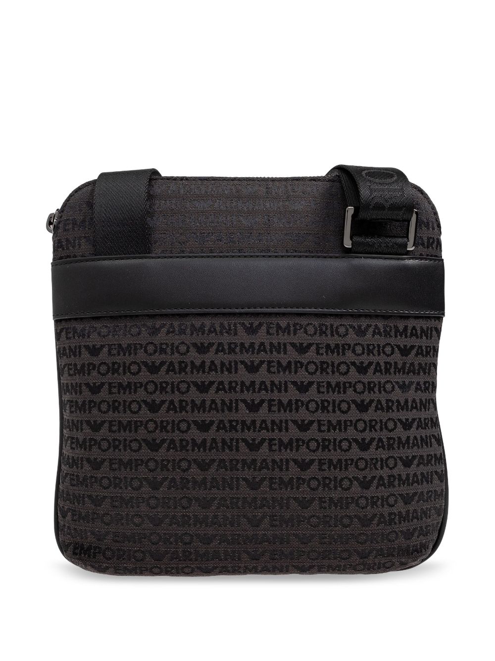 Emporio Armani Jacquard Messenger Bag