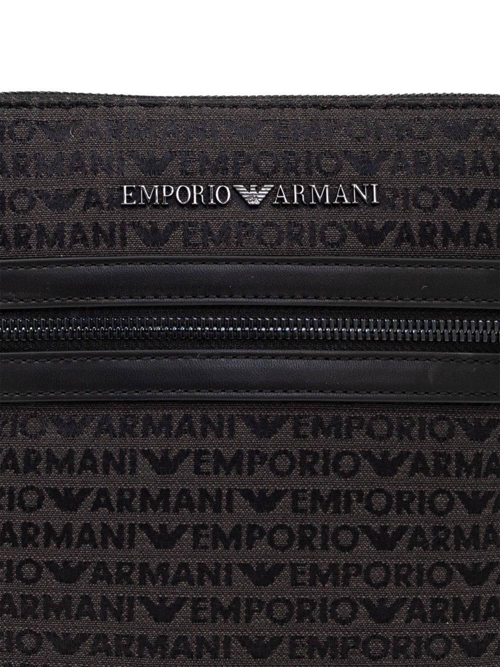 Emporio Armani Jacquard Messenger Bag