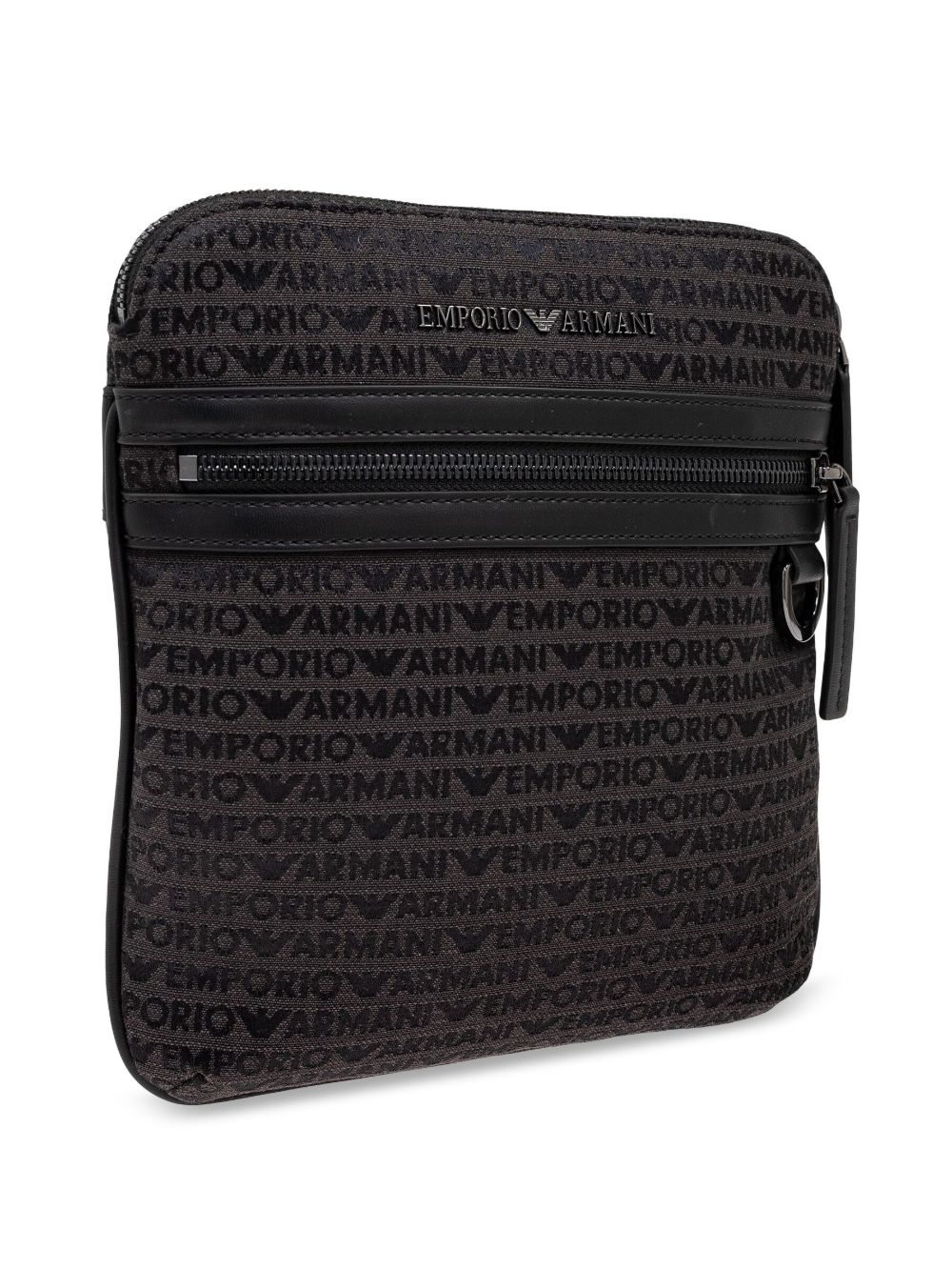 Emporio Armani Jacquard Messenger Bag