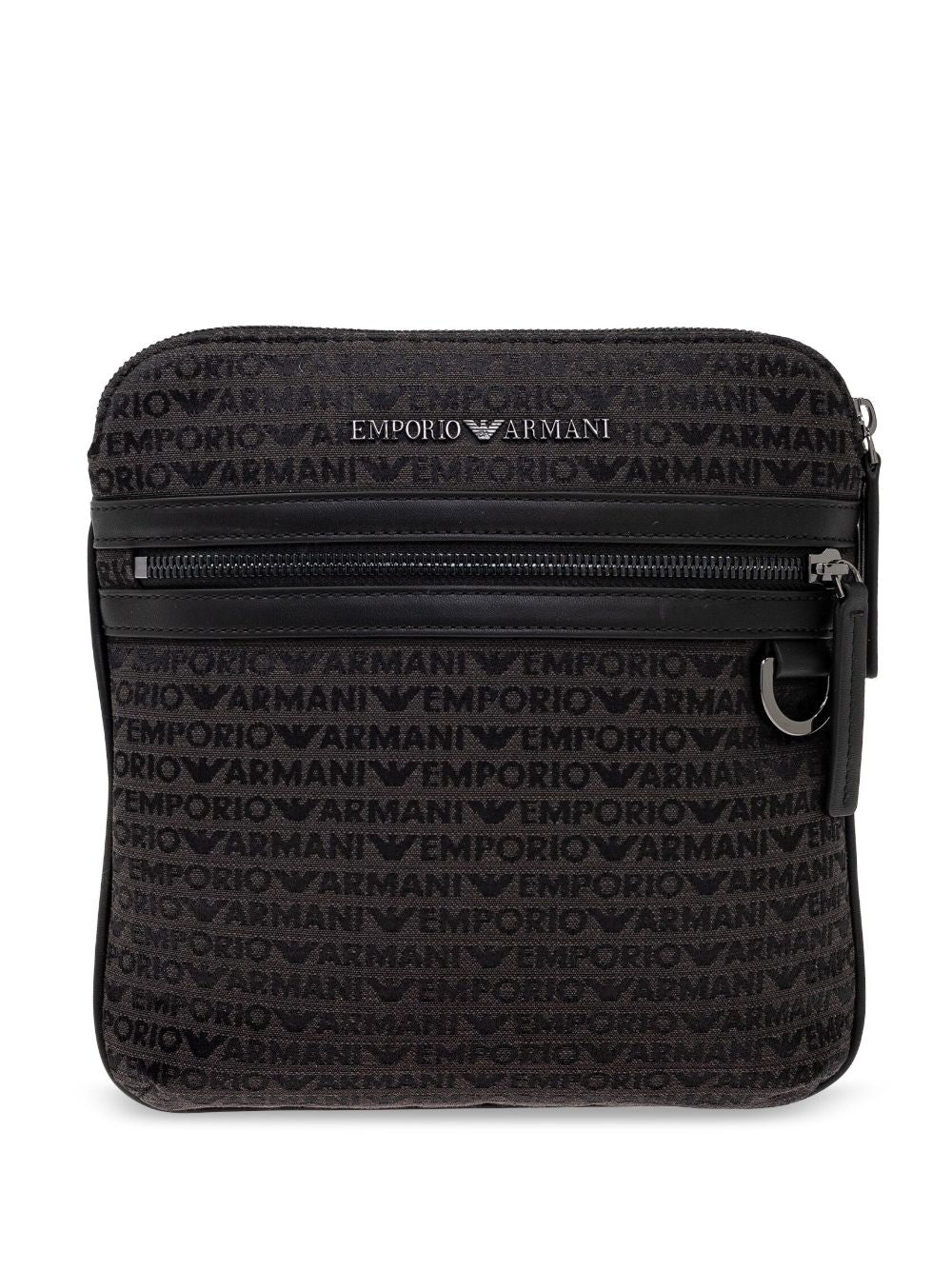 Emporio Armani Jacquard Messenger Bag