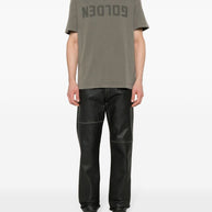 Golden Goose Logo Print Cotton T-Shirt
