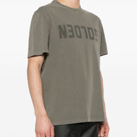 Golden Goose Logo Print Cotton T-Shirt
