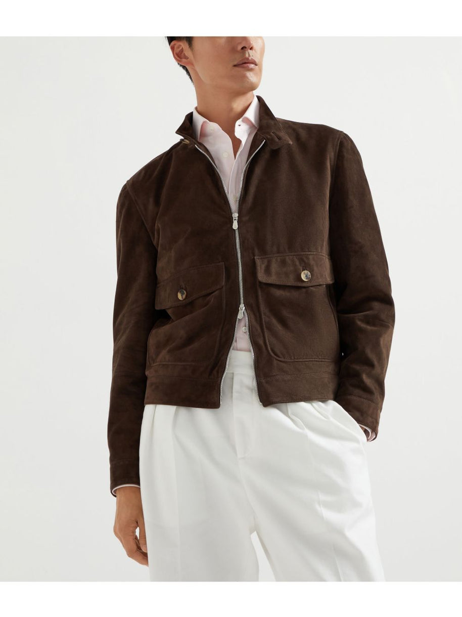 Brunello Cucinelli Suede Jacket