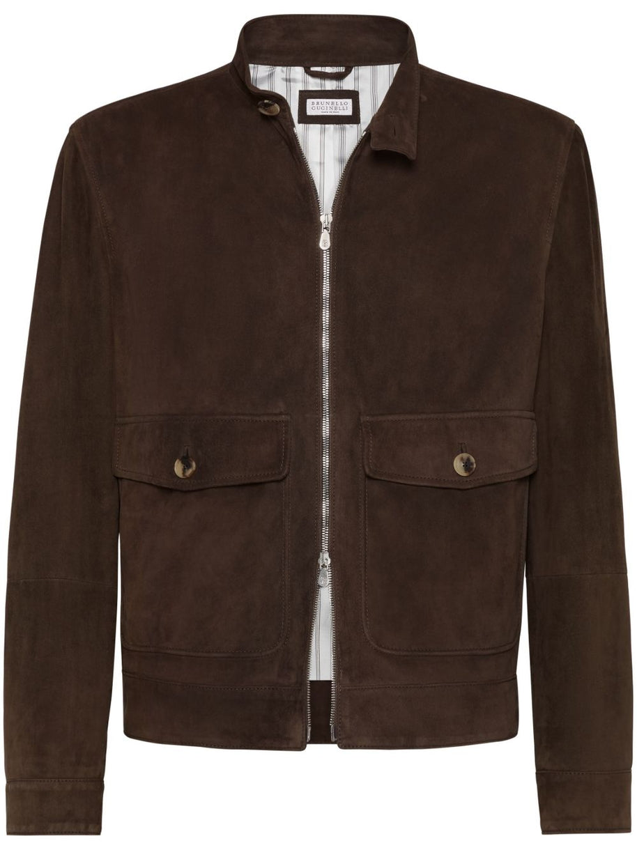 Brunello Cucinelli Suede Jacket