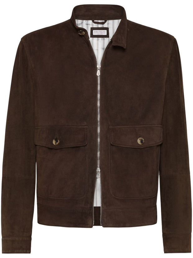 Brunello Cucinelli Suede Jacket