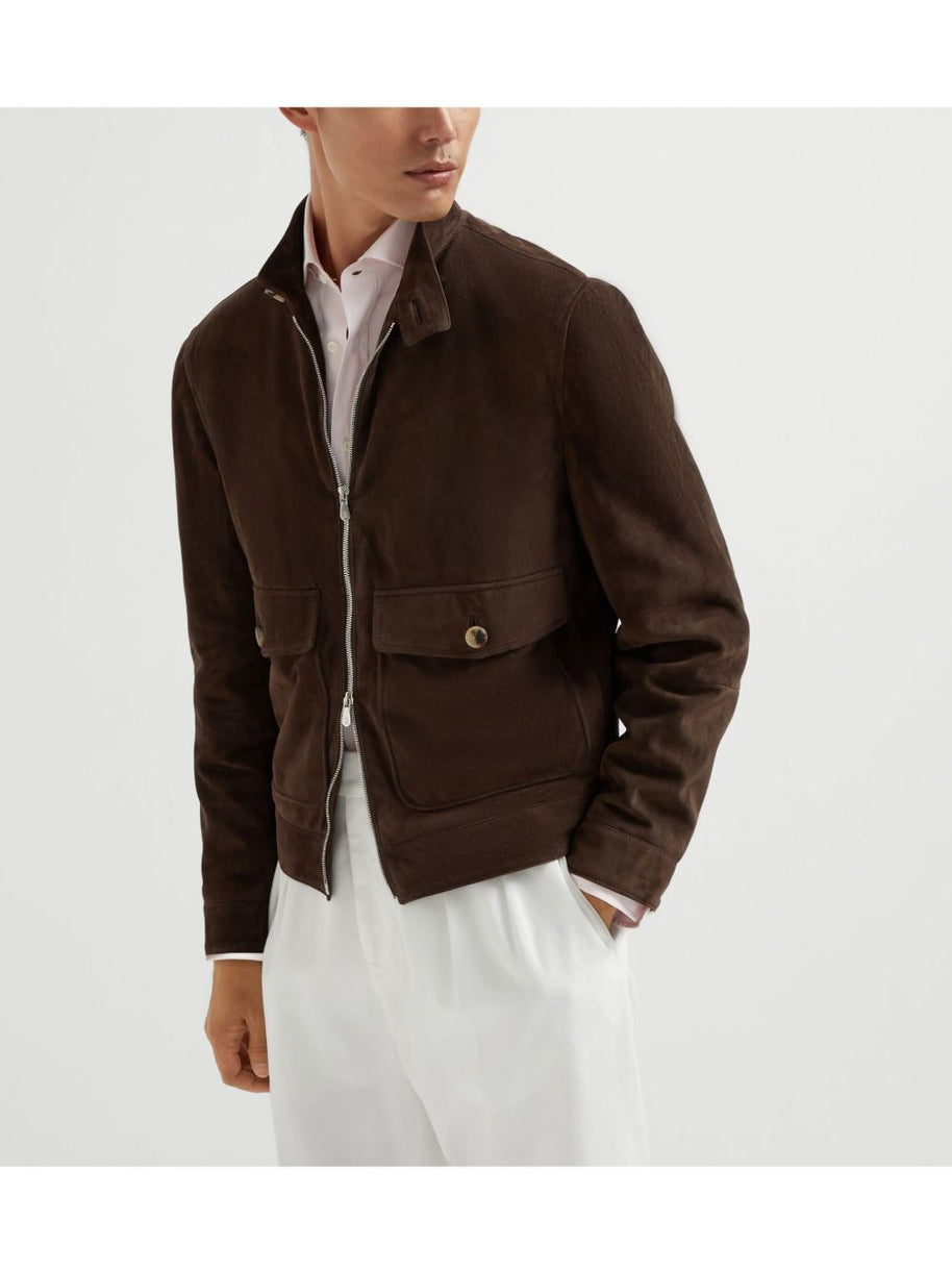 Brunello Cucinelli Suede Jacket