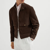 Brunello Cucinelli Suede Jacket