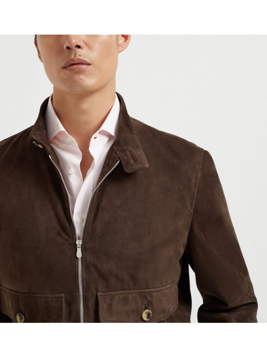 Brunello Cucinelli Suede Jacket