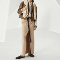 Brunello Cucinelli Striped Shirt In White