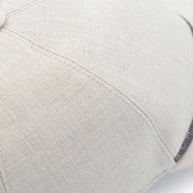 Brunello Cucinelli Cotton and Linen Blend Baseball Cap in Beige